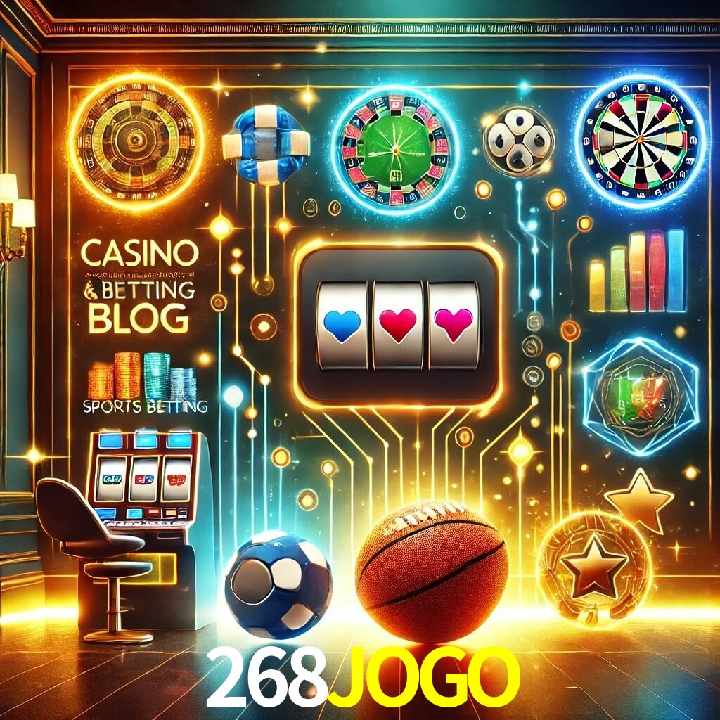 Blog do 268JOGO com dicas e estratégias para apostas e jogos